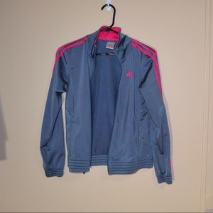 Adidas zip up jacket. Size small.